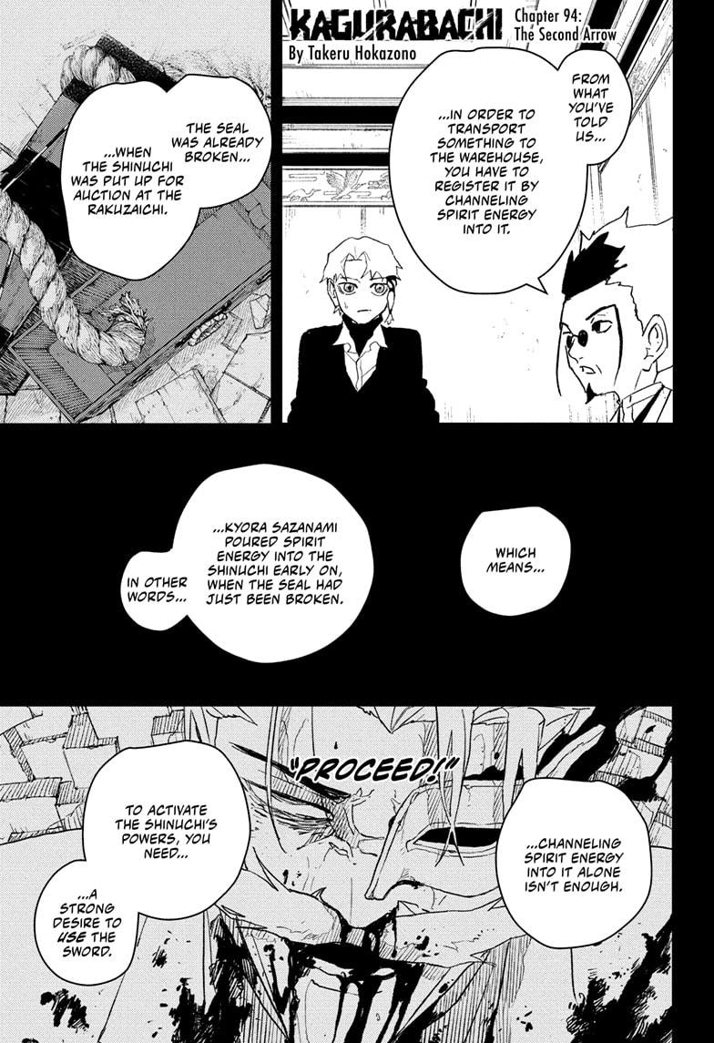 Kagurabachi Chapter 94 - Page 1 - Kagurabachi manga Chapter 94 manga