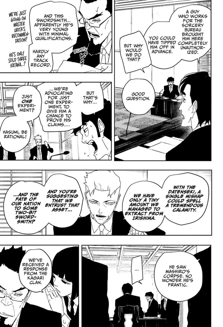 Kagurabachi Chapter 123 - Page 3 - Kagurabachi manga Chapter 123