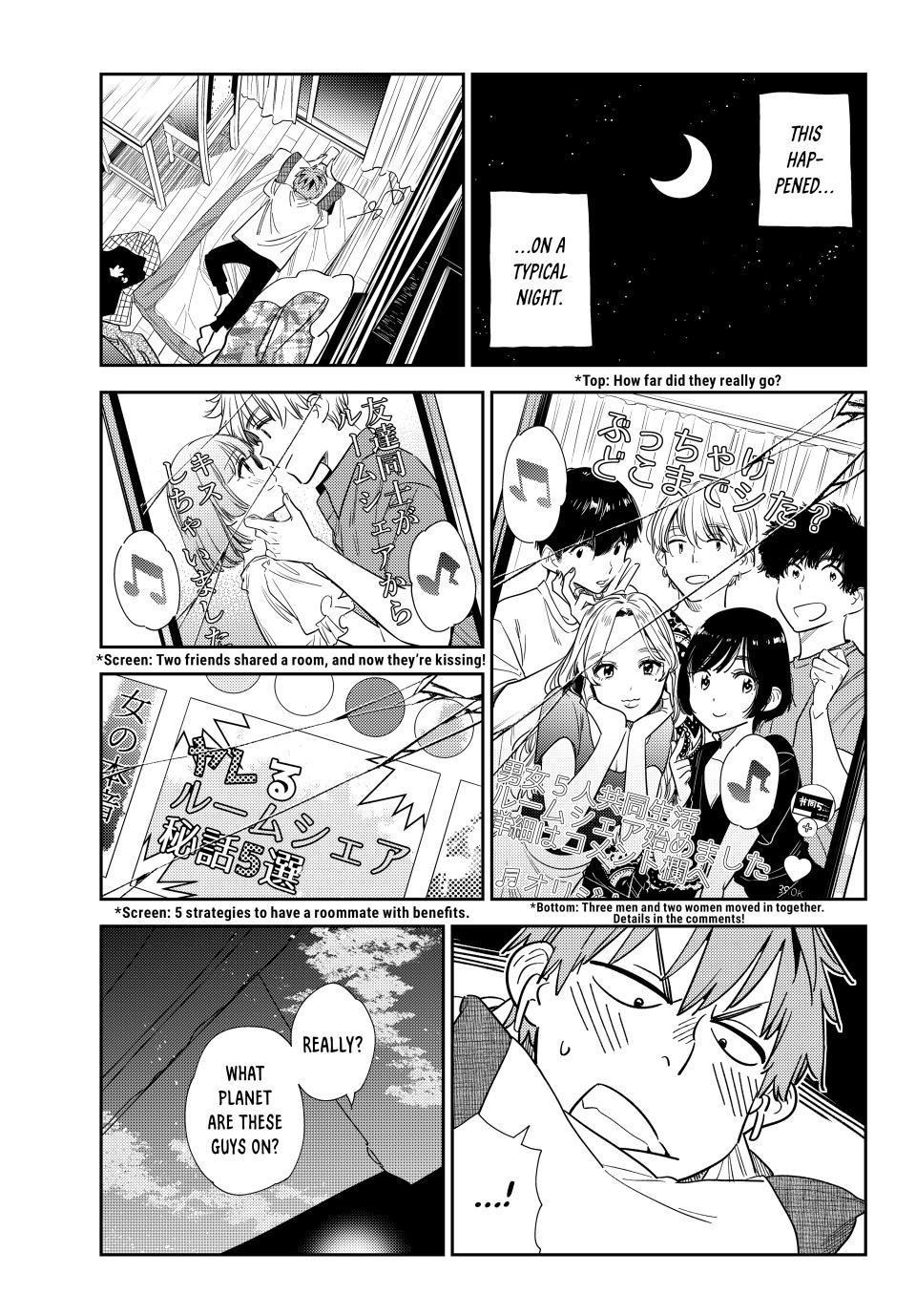 Rent A Girlfriend Chapter 299 - Page 1 - Rent A Girlfriend manga Chapter 299 manga