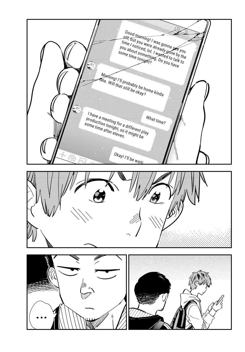 Rent A Girlfriend Chapter 315 - Page 1 - Rent A Girlfriend manga Chapter 315 manga