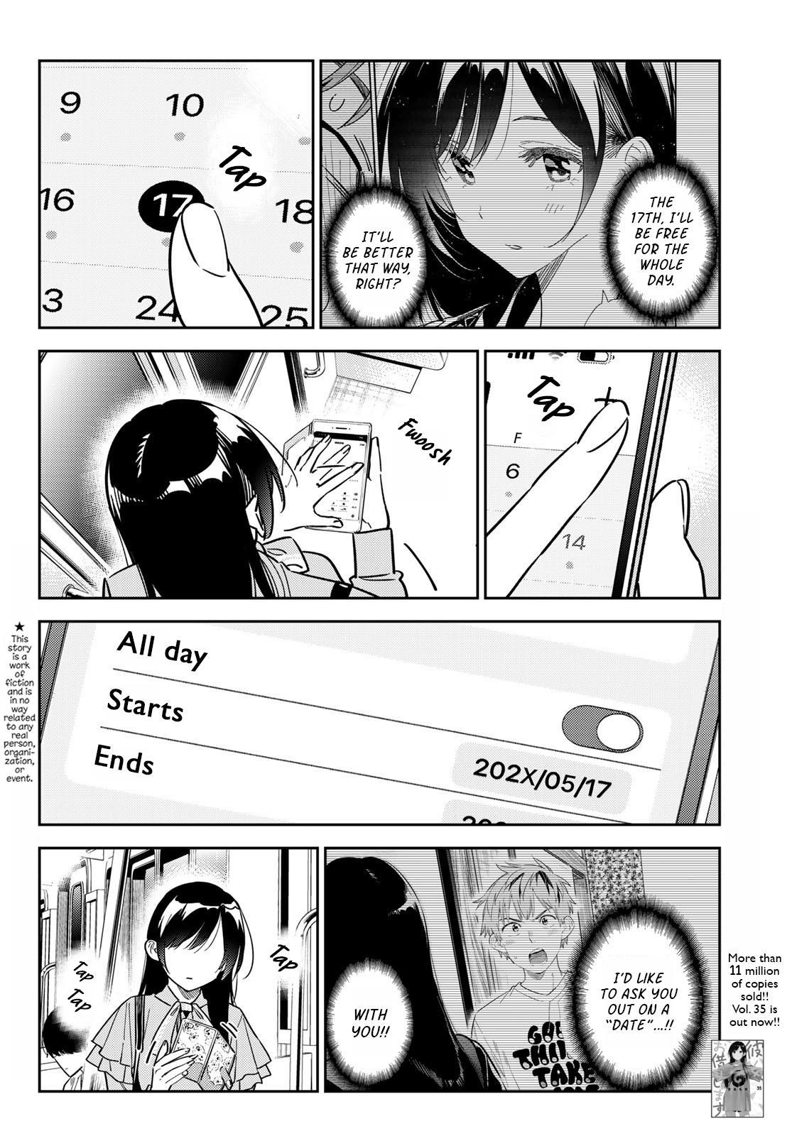 Rent A Girlfriend Chapter 317 - Page 2 - Rent A Girlfriend manga Chapter 317 manga