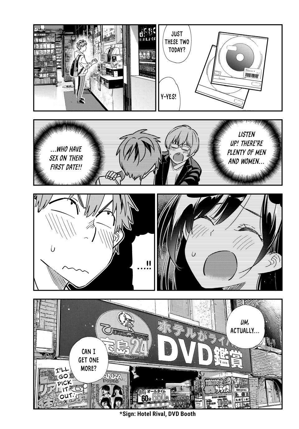 Rent A Girlfriend Chapter 323 - Page 1 - Rent A Girlfriend manga Chapter 323 manga