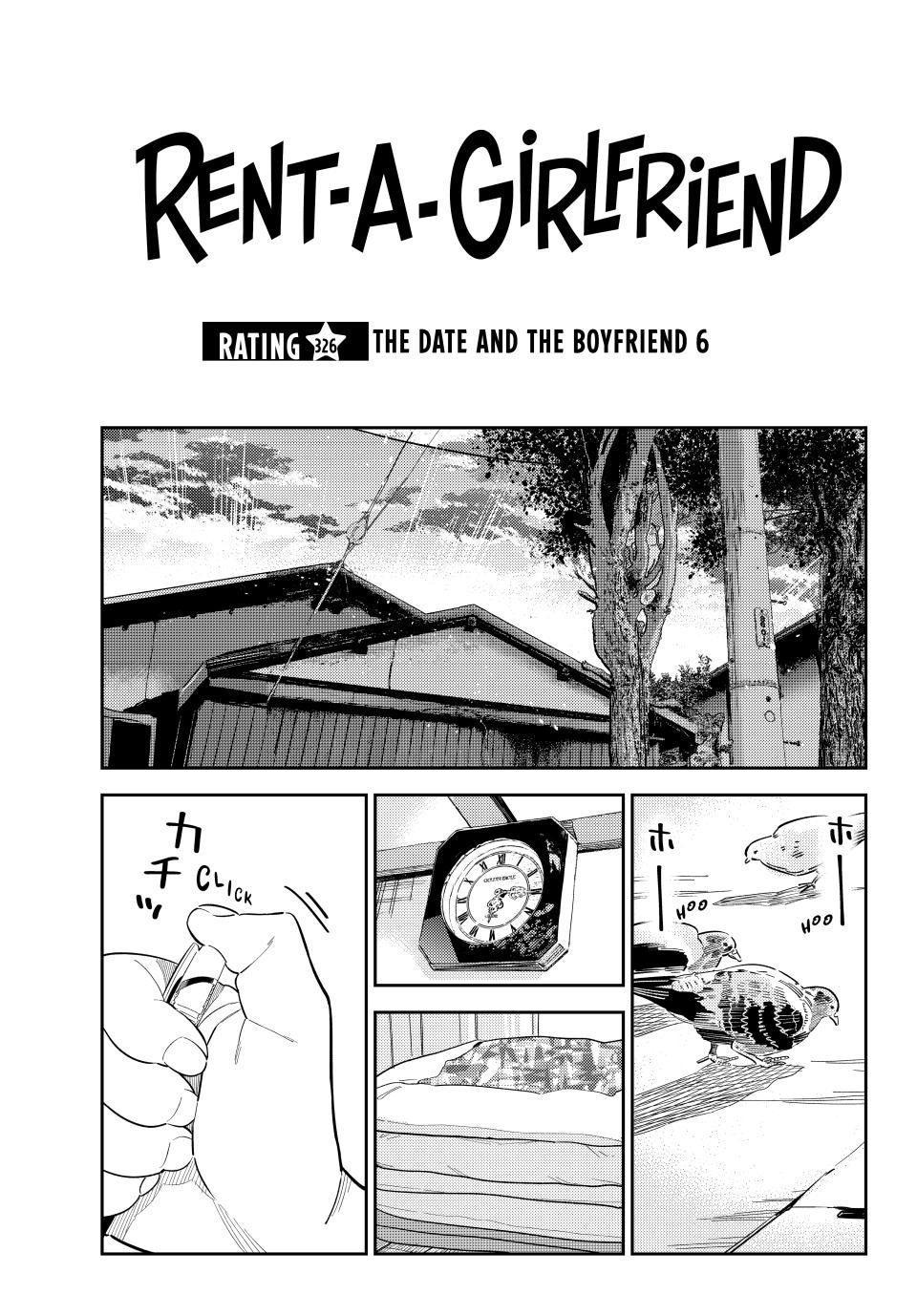 Rent A Girlfriend Chapter 326 - Page 1 - Rent A Girlfriend manga Chapter 326 manga