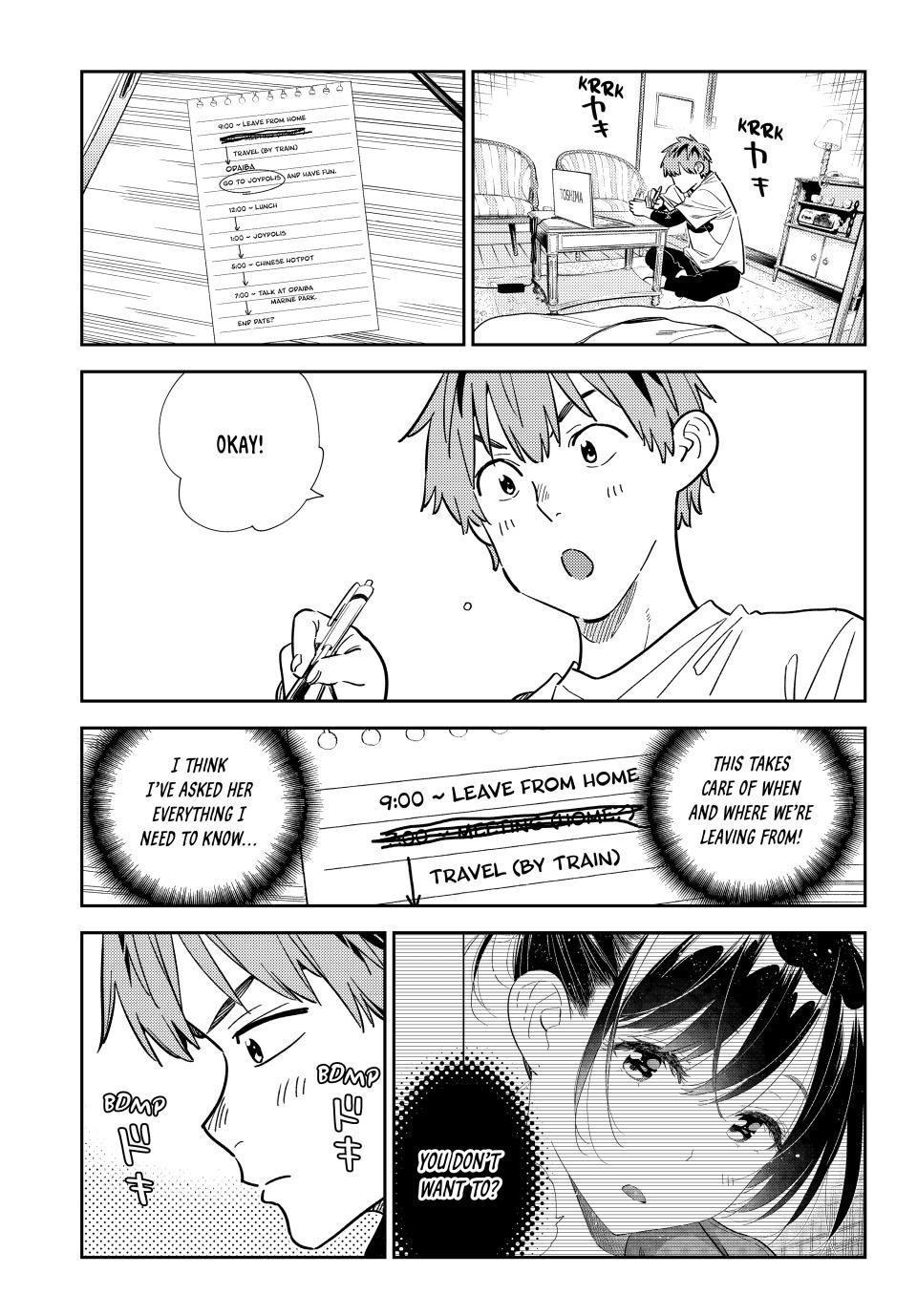 Rent A Girlfriend Chapter 328 - Page 3 - Rent A Girlfriend manga Chapter 328 manga