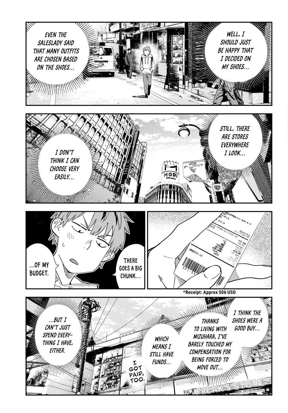 Rent A Girlfriend Chapter 331 - Page 3 - Rent A Girlfriend manga Chapter 331 manga