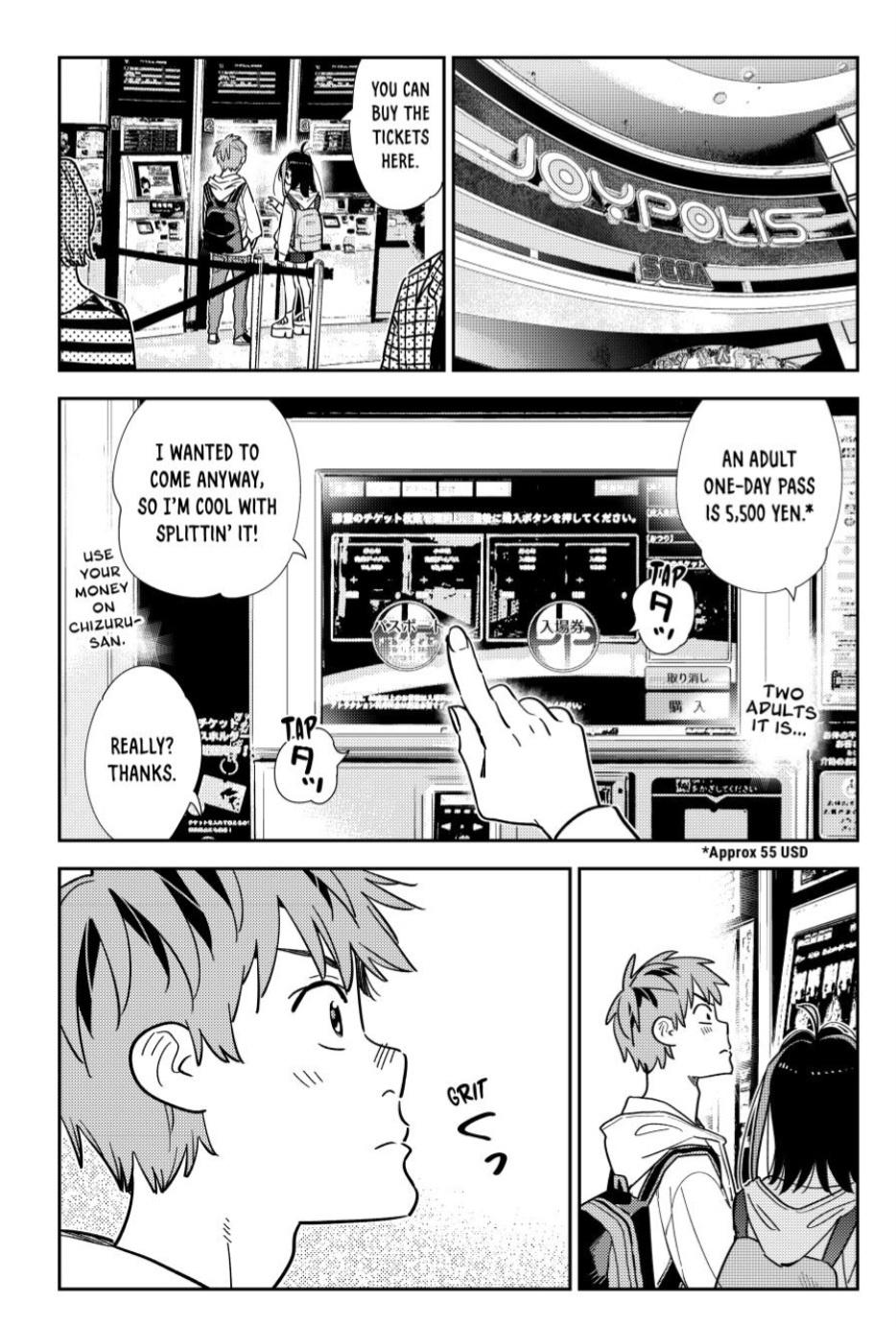 Rent A Girlfriend Chapter 337 - Page 1 - Rent A Girlfriend manga Chapter 337 manga