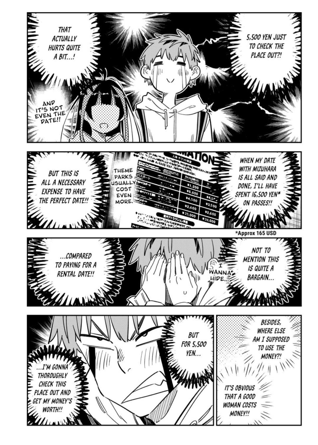 Rent A Girlfriend Chapter 337 - Page 3 - Rent A Girlfriend manga Chapter 337 manga