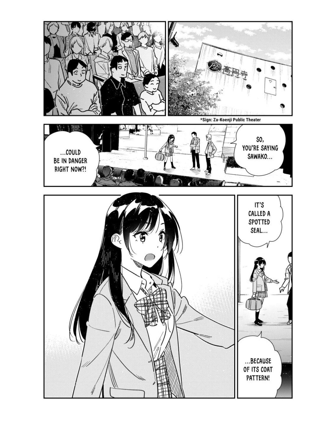 Rent A Girlfriend Chapter 341 - Page 1 - Rent A Girlfriend manga Chapter 341 manga