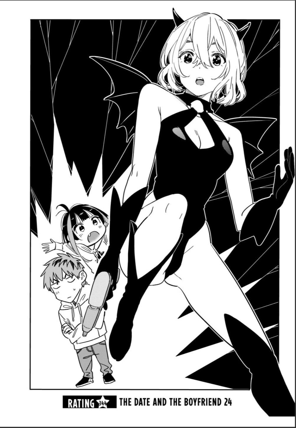 Rent A Girlfriend Chapter 344 - Page 1 - Rent A Girlfriend manga Chapter 344 manga