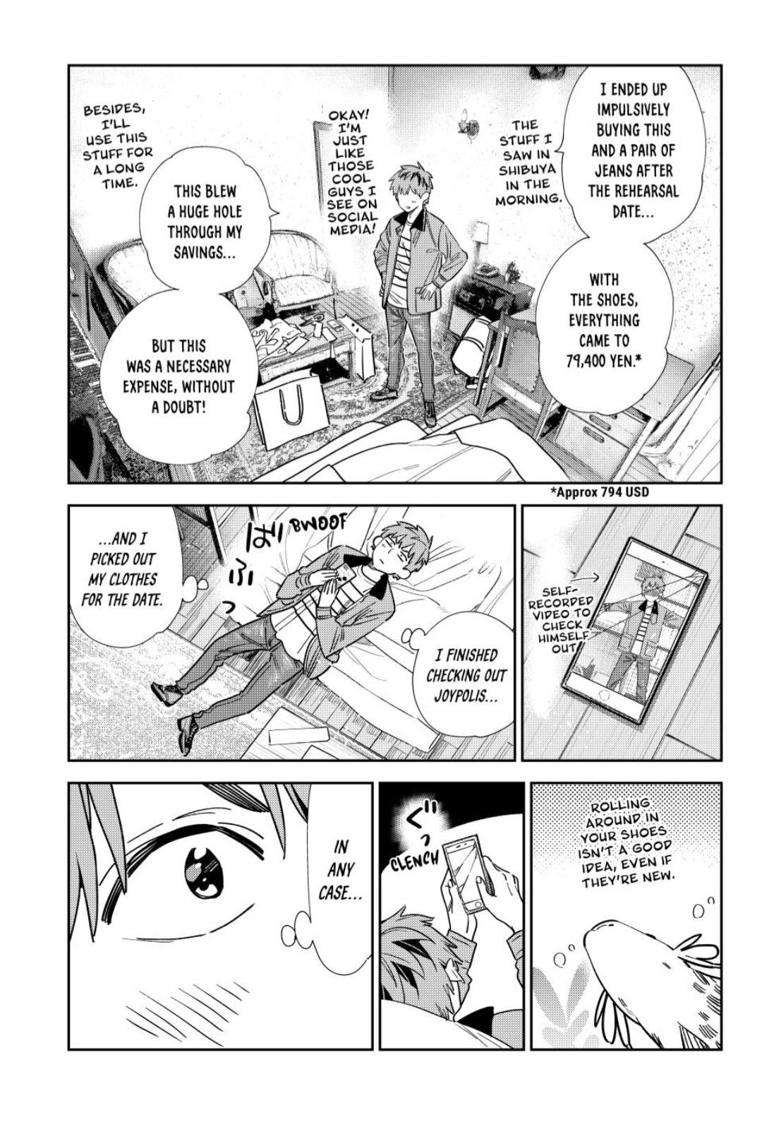 Rent A Girlfriend Chapter 345 - Page 3 - Rent A Girlfriend manga Chapter 345 manga