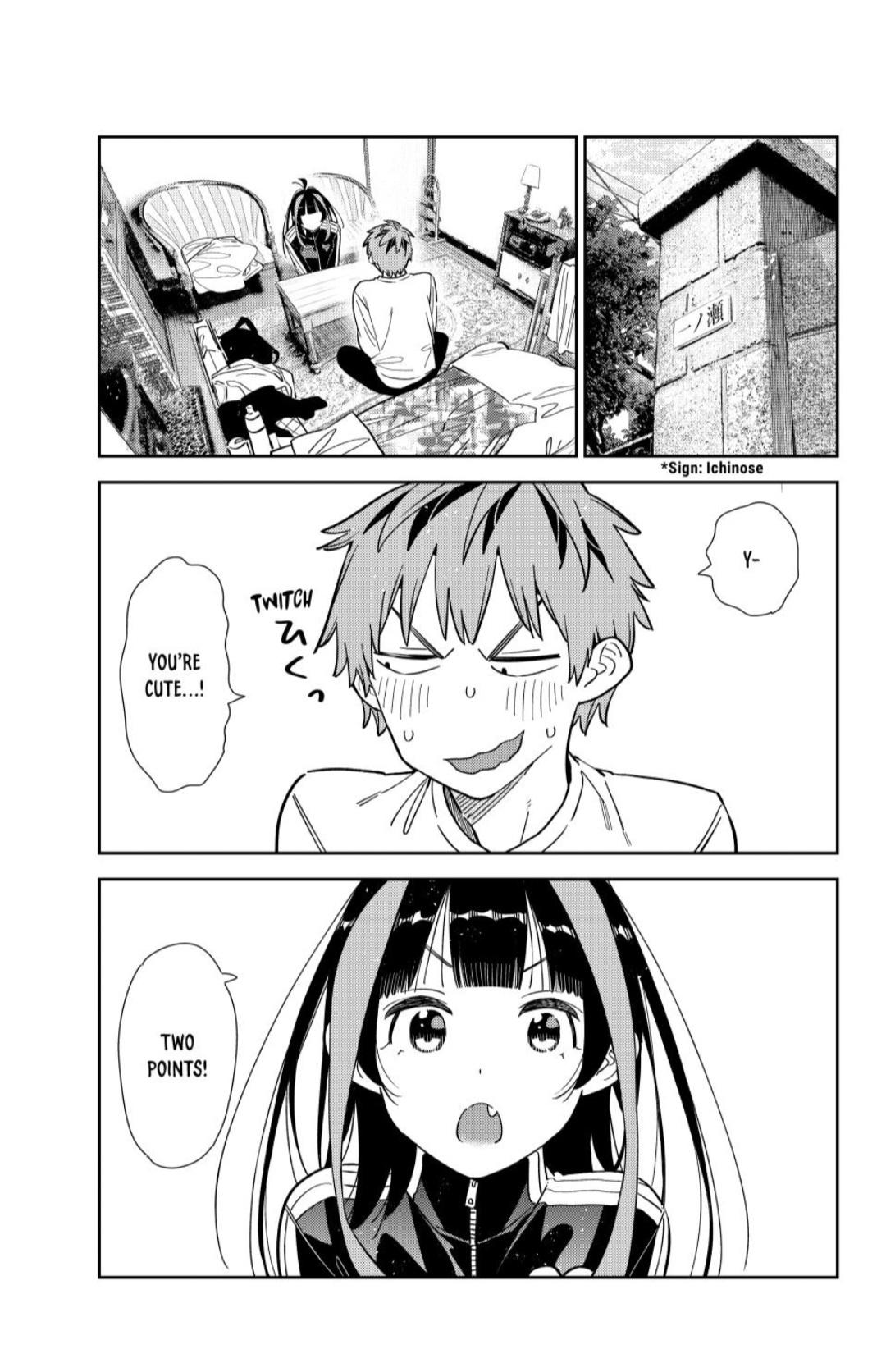 Rent A Girlfriend Chapter 349 - Page 1 - Rent A Girlfriend manga Chapter 349 manga