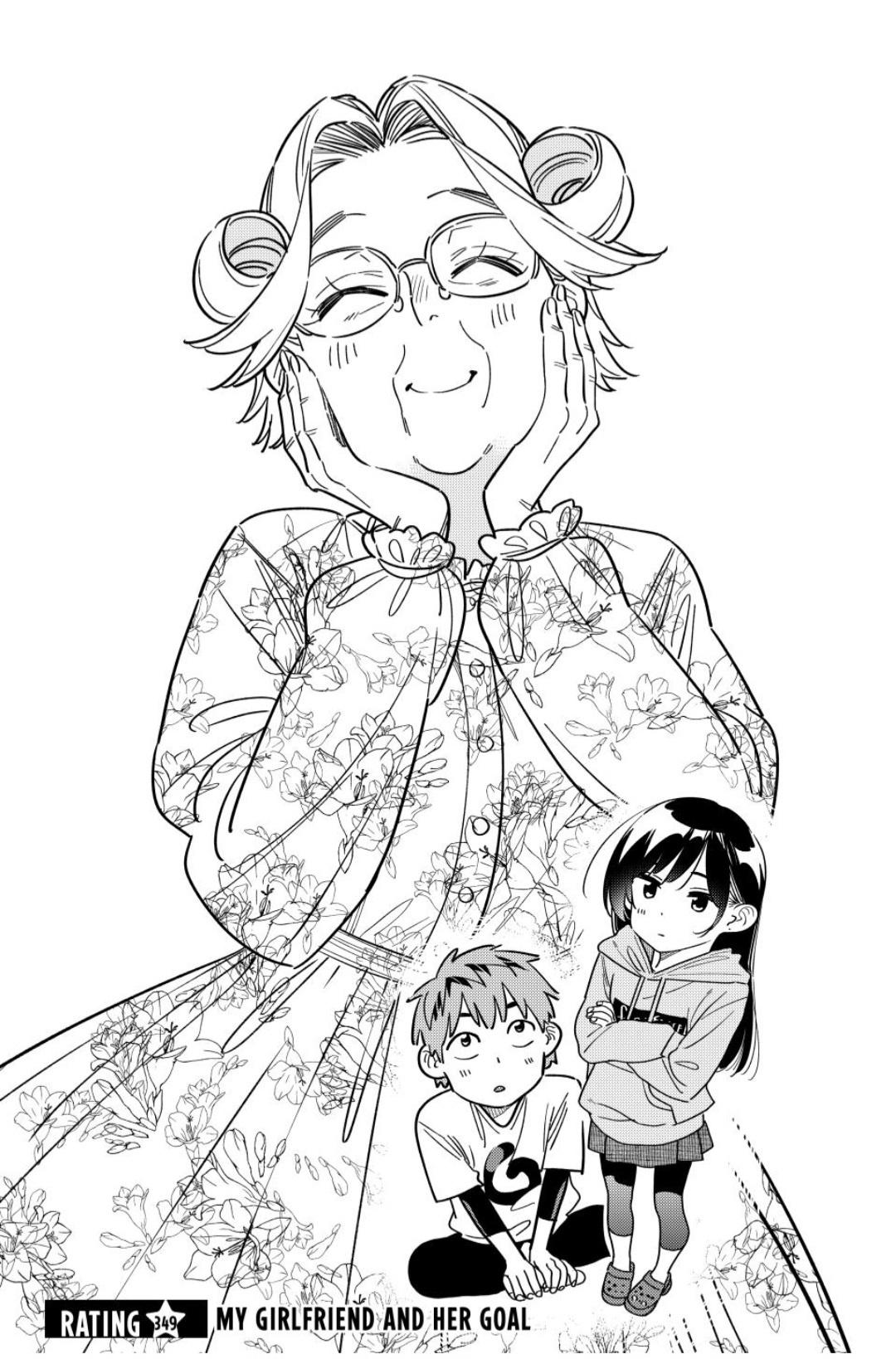 Rent A Girlfriend Chapter 349 - Page 2 - Rent A Girlfriend manga Chapter 349 manga