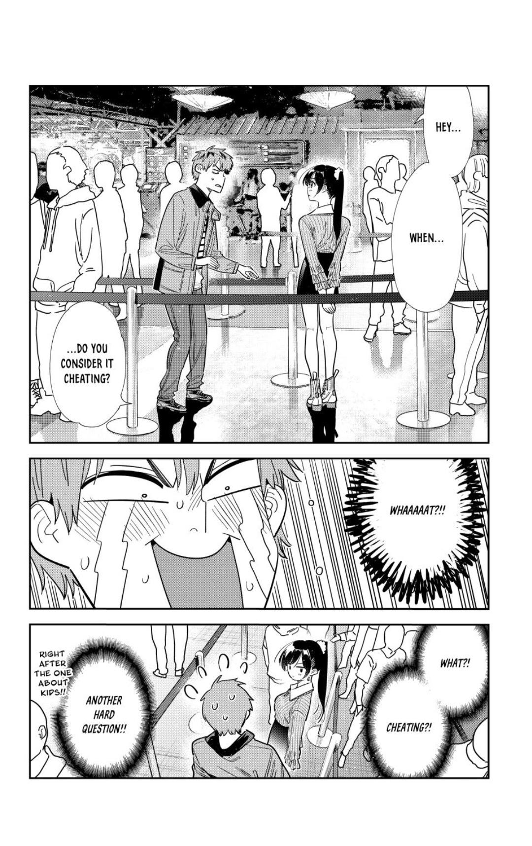 Rent A Girlfriend Chapter 365 - Page 2 - Rent A Girlfriend manga Chapter 365 manga