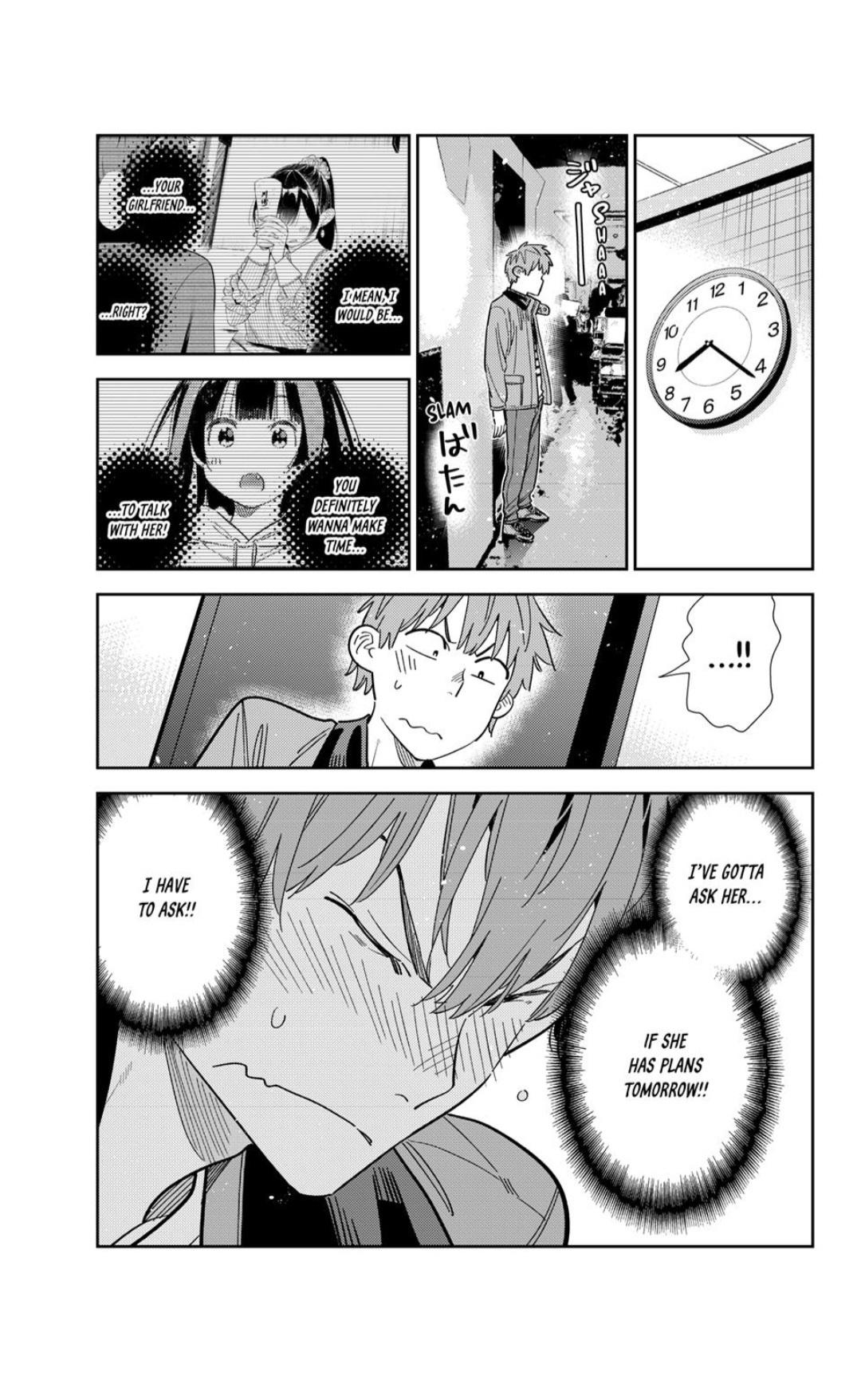 Rent A Girlfriend Chapter 376 - Page 1 - Rent A Girlfriend manga Chapter 376 manga