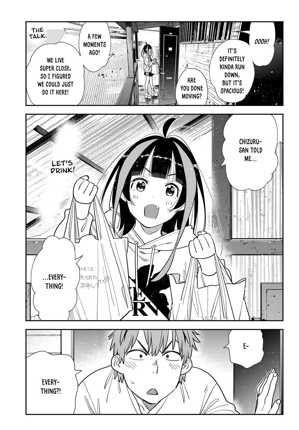 Rent A Girlfriend Chapter 388 - Page 3 - Rent A Girlfriend manga Chapter 388 manga