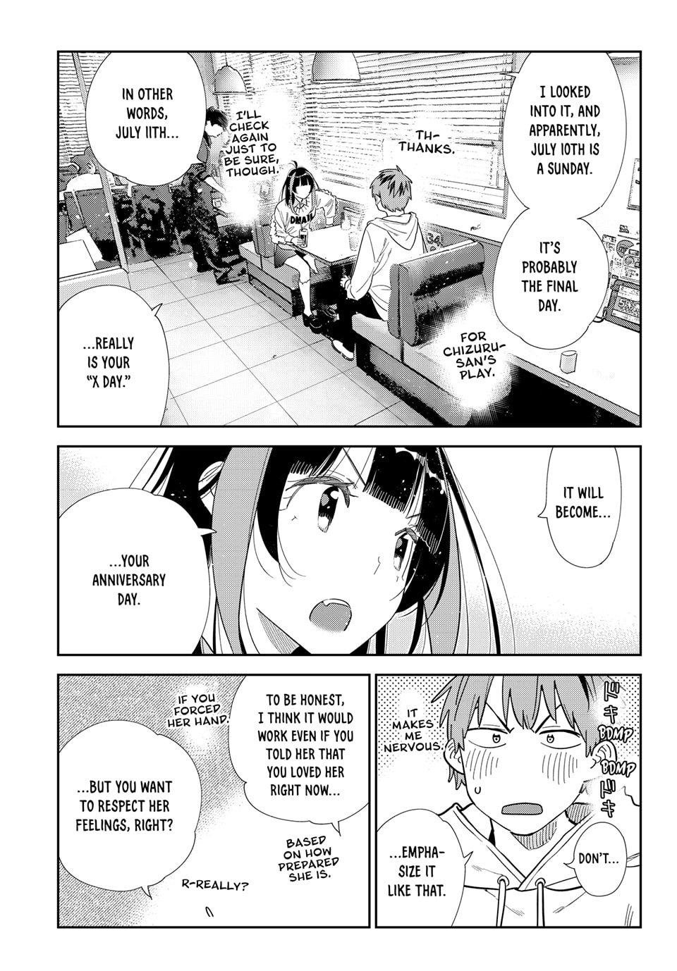 Rent A Girlfriend Chapter 392 - Page 3 - Rent A Girlfriend manga Chapter 392 manga