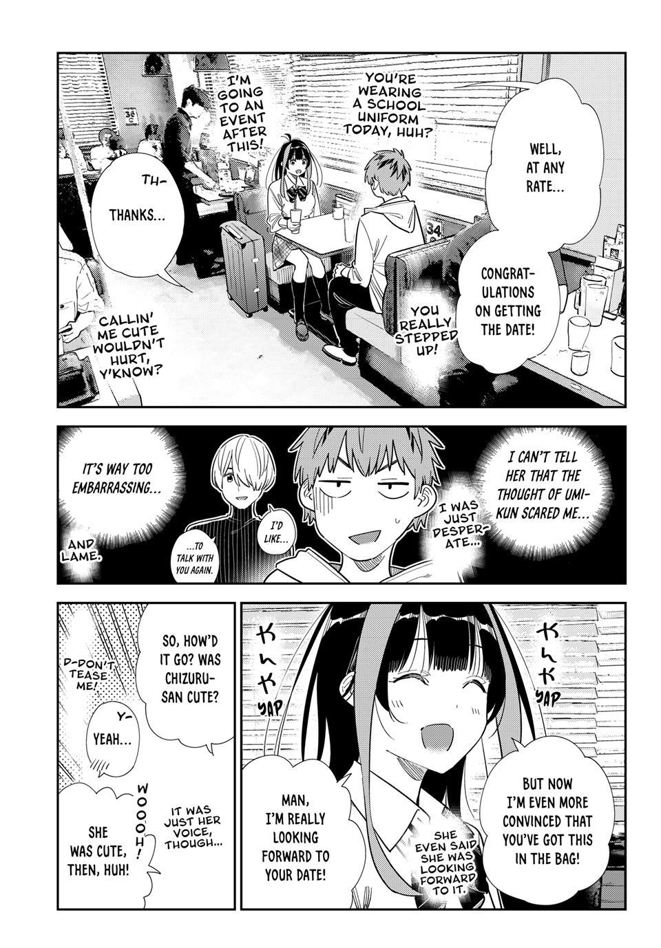 Rent A Girlfriend Chapter 398 - Page 3 - Rent A Girlfriend manga Chapter 398 manga