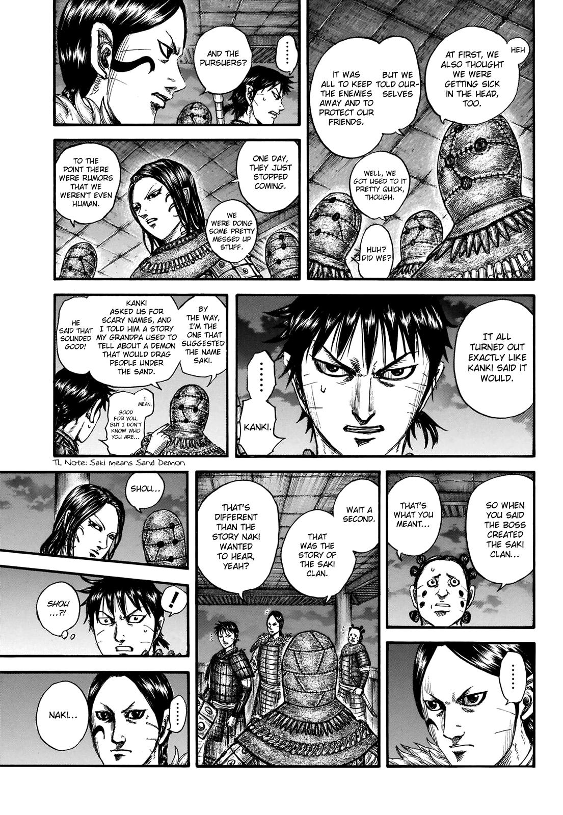 Kingdom Chapter 733