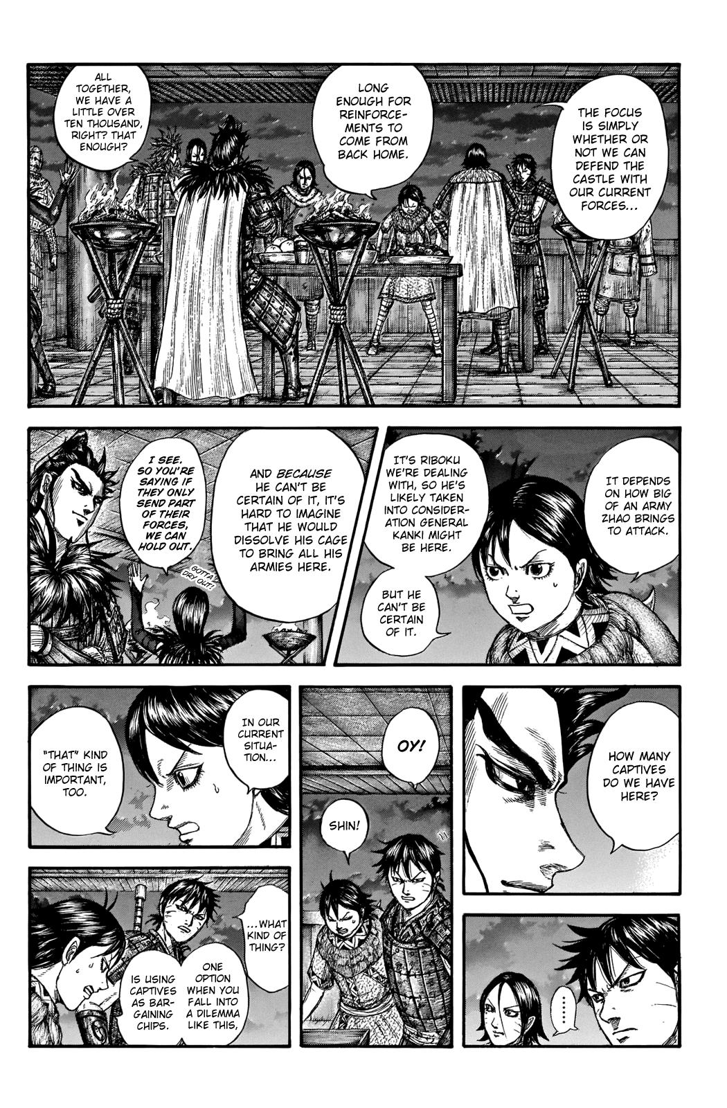 Kingdom Chapter 736