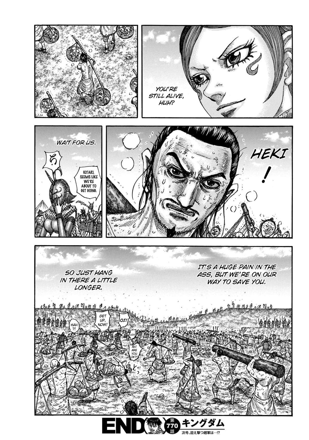 Kingdom Chapter 770