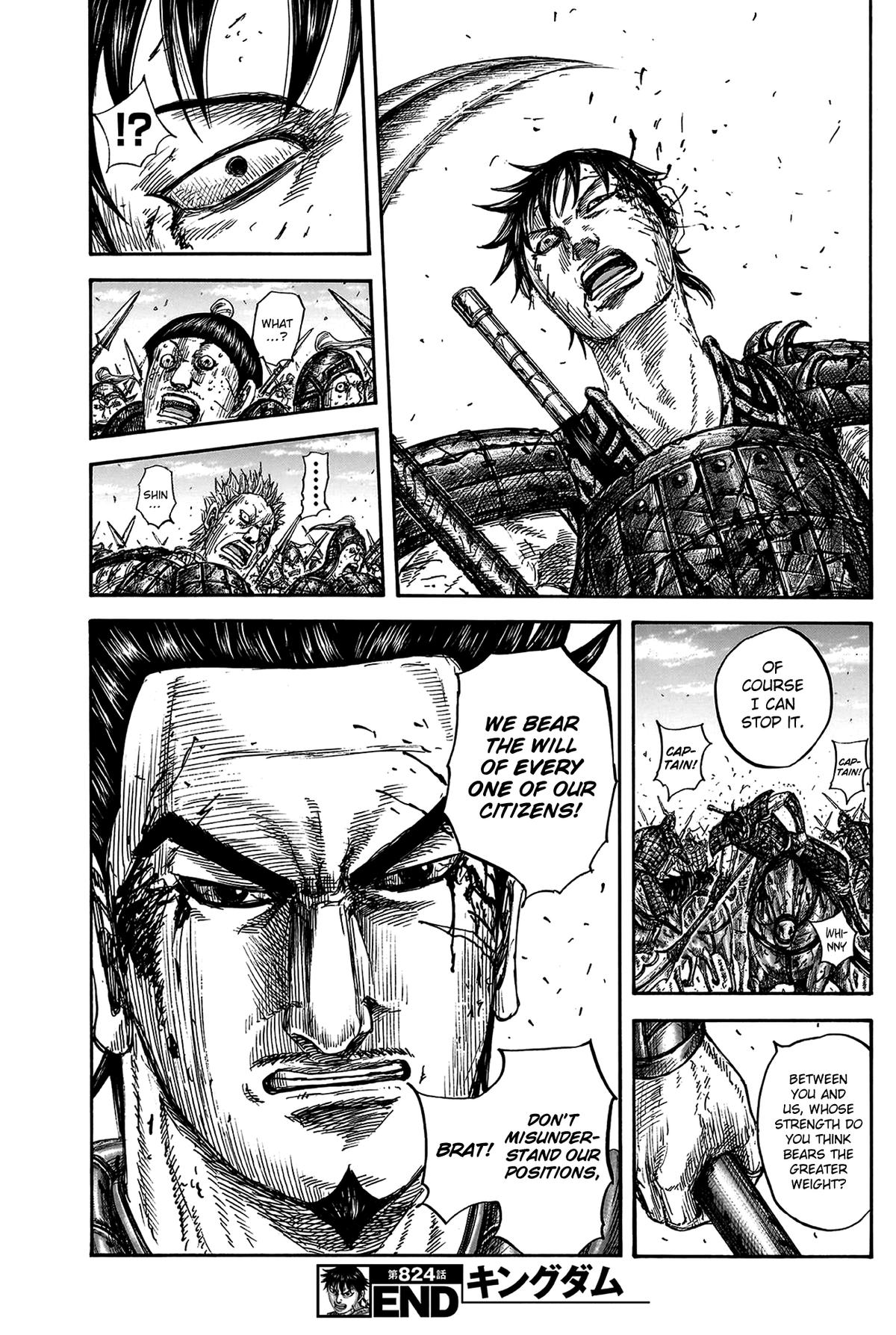 Kingdom Chapter 824