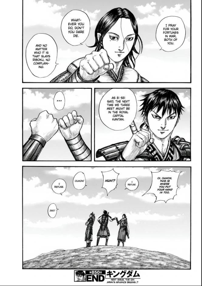 Kingdom Chapter 850 18