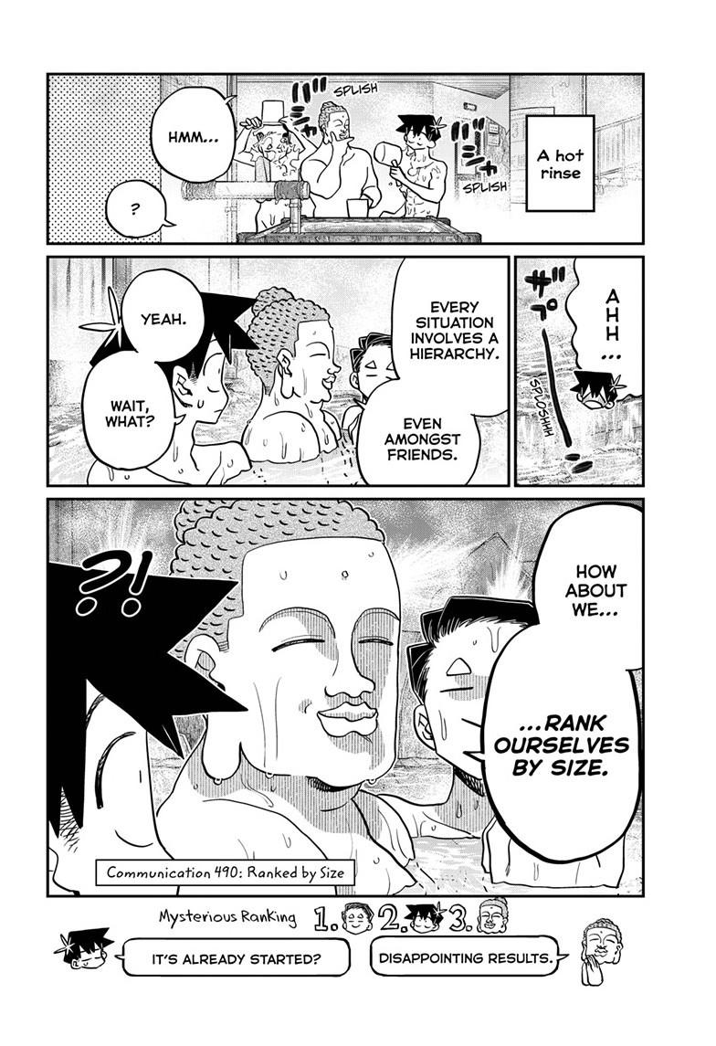 Komi Can’t Communicate Chapter 490