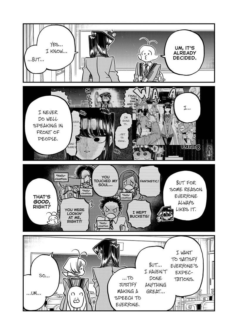 Komi Can’t Communicate Chapter 495