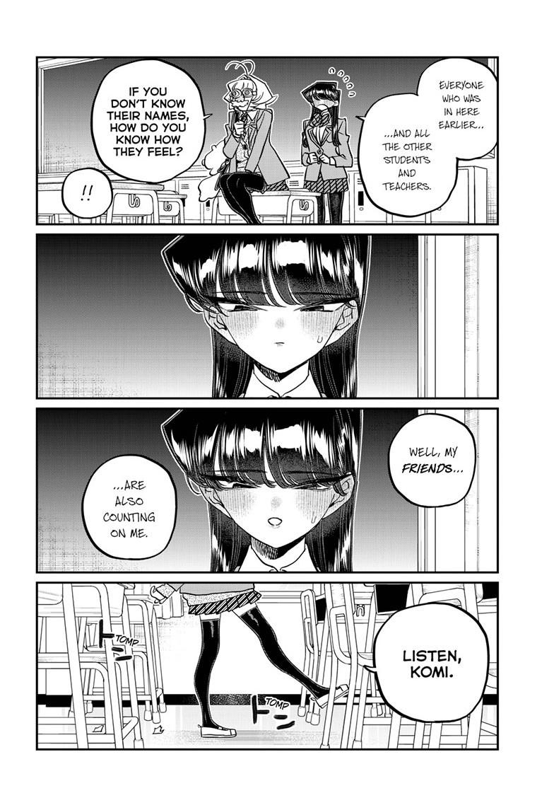Komi Can’t Communicate Chapter 495