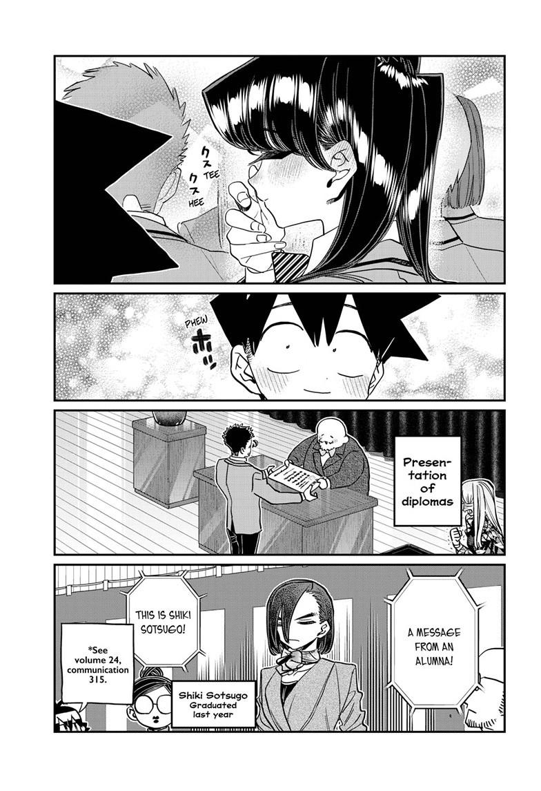 Komi Can’t Communicate Chapter 498