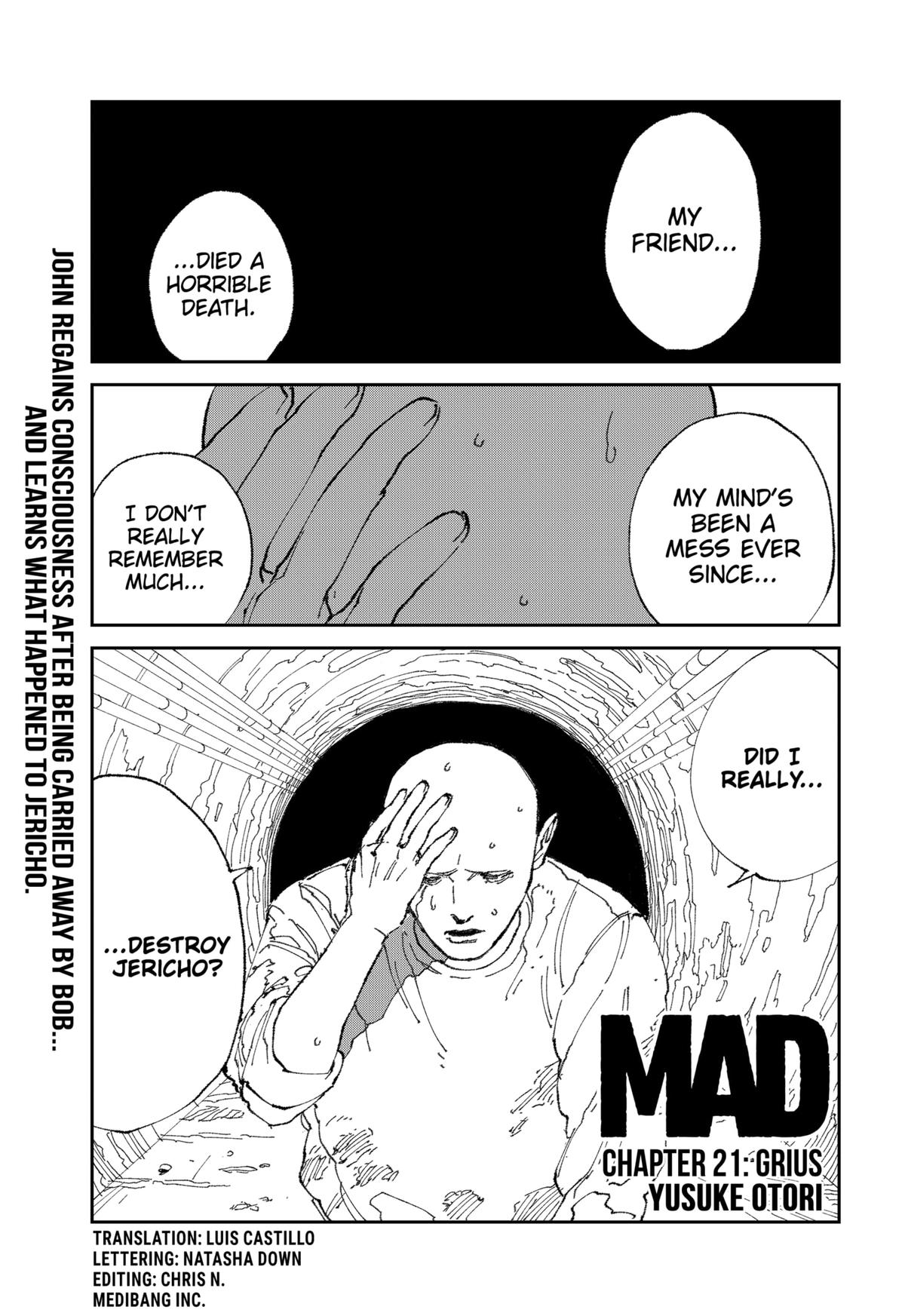 MAD (OTORI Yusuke) Chapter 21 1