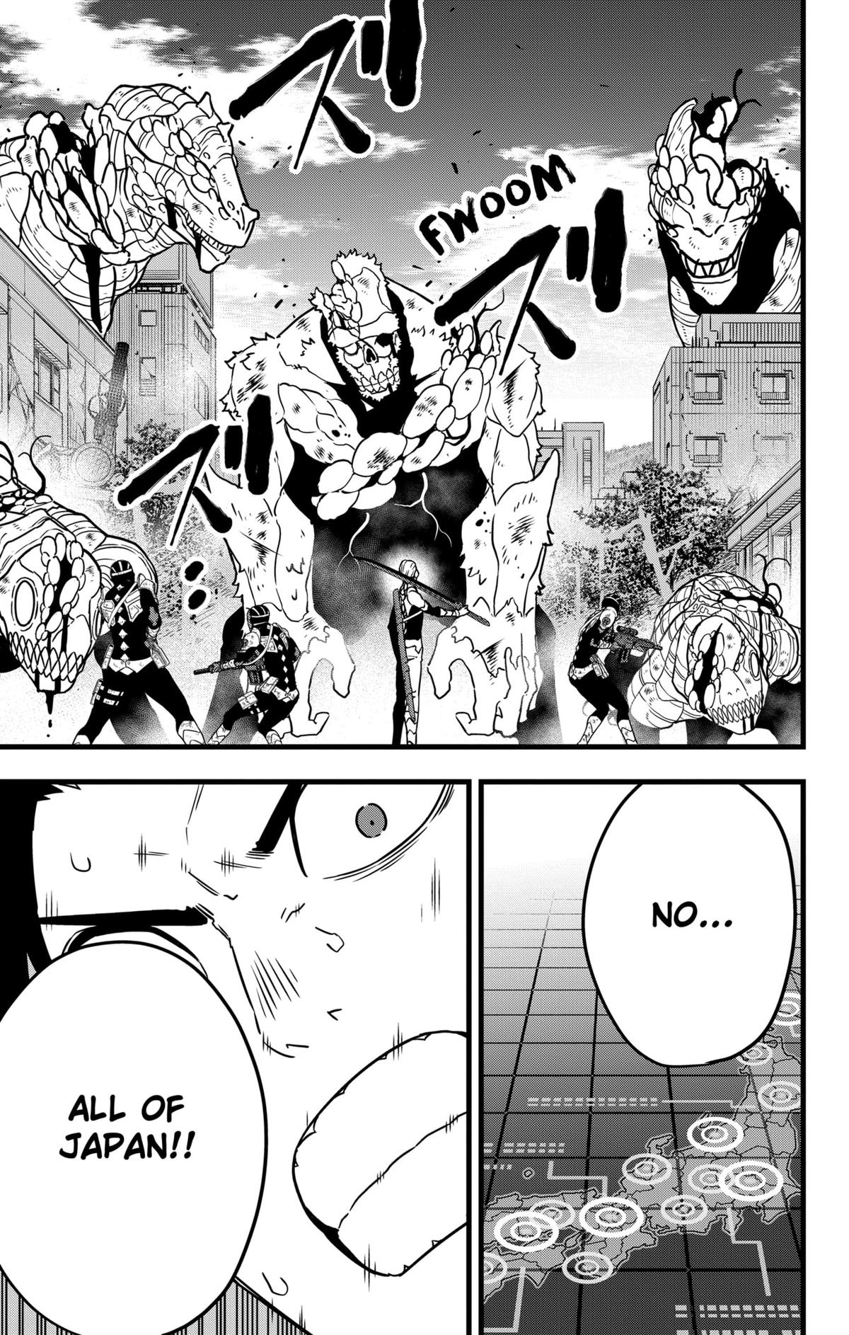 Kaiju No. 8 Chapter 121