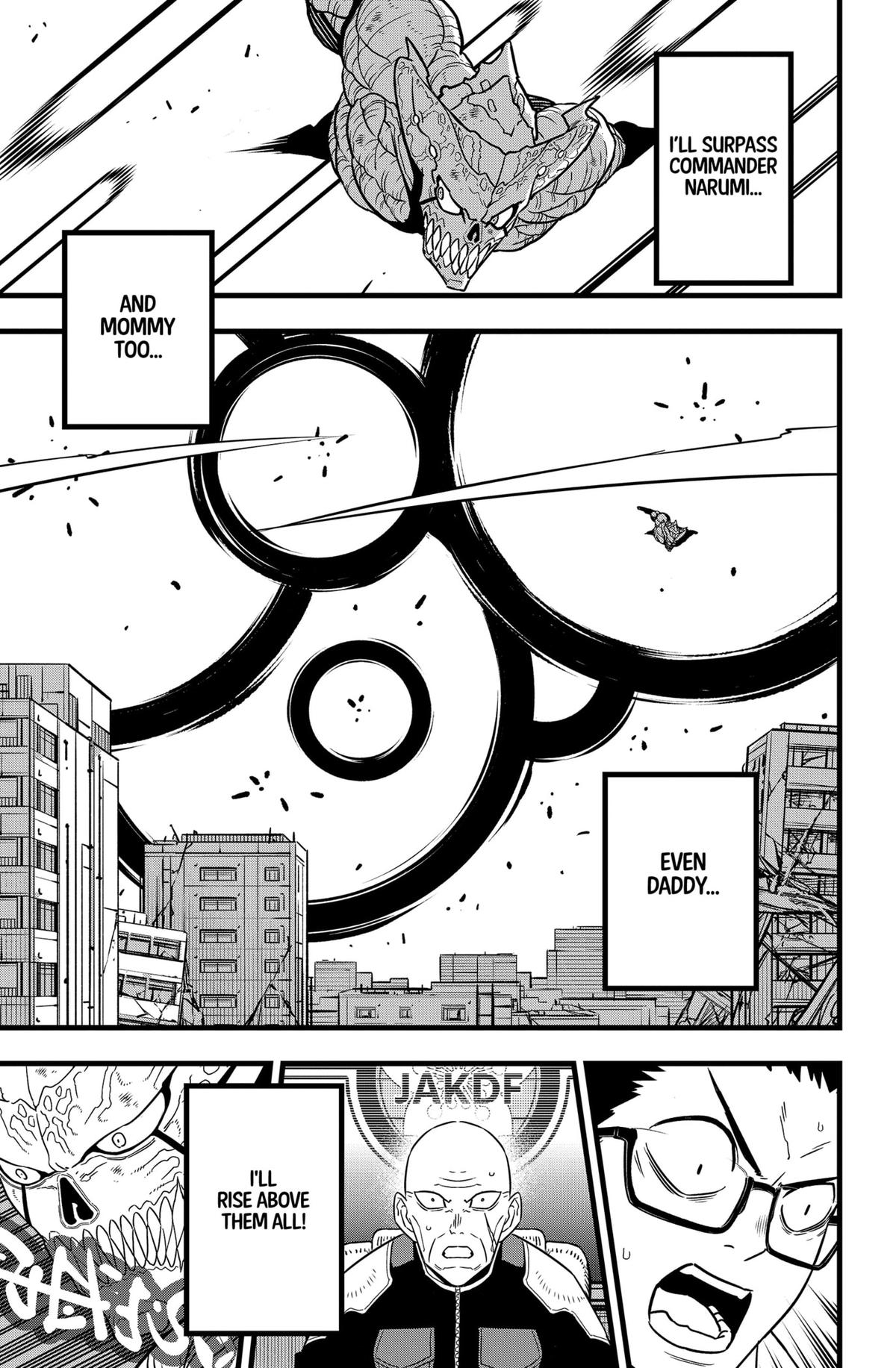 Kaiju No. 8 Chapter 124
