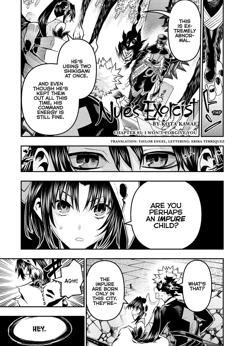 Nue's Exorcist Chapter 83 1