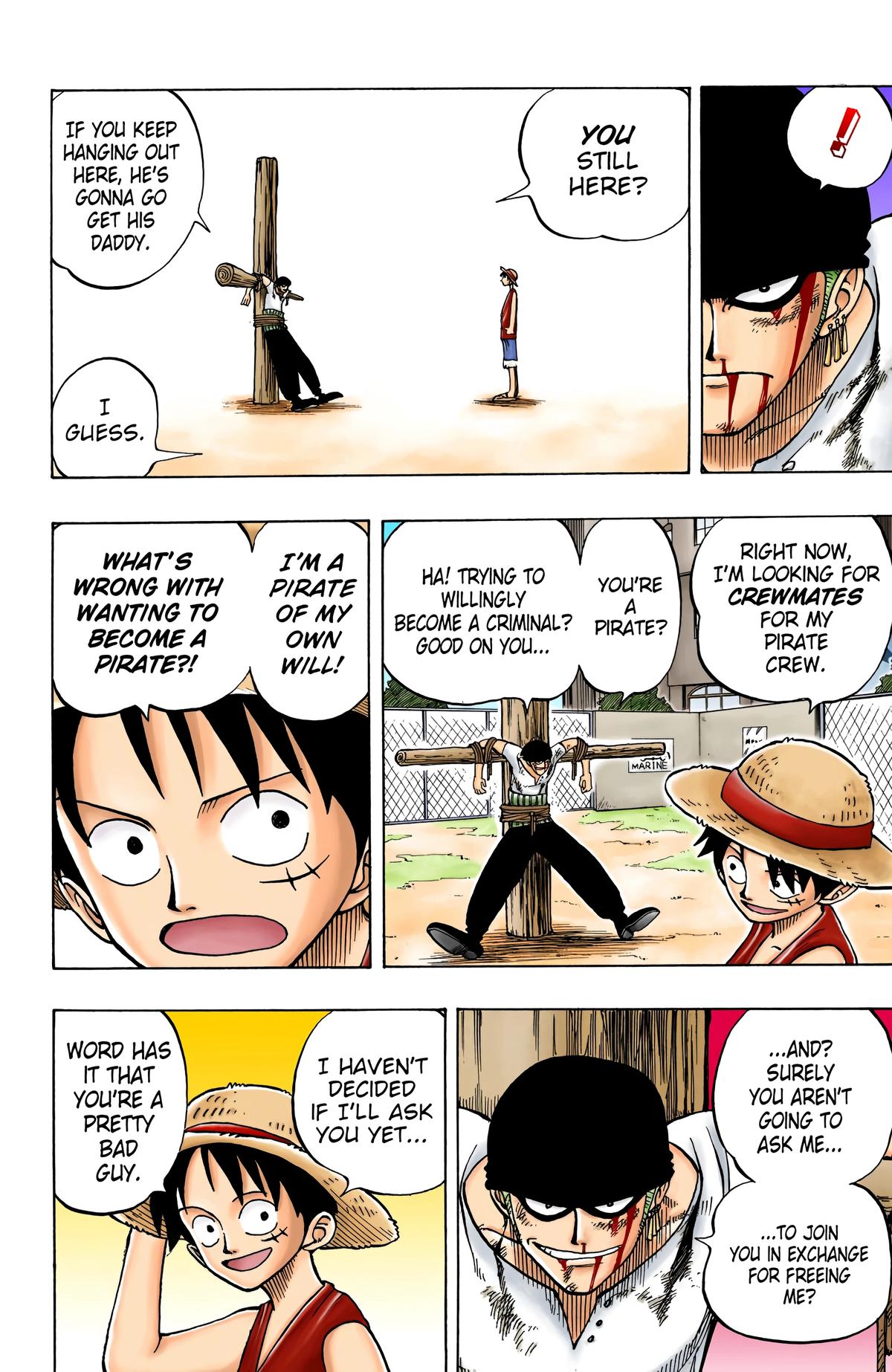 One Piece (Color) Chapter 3 16