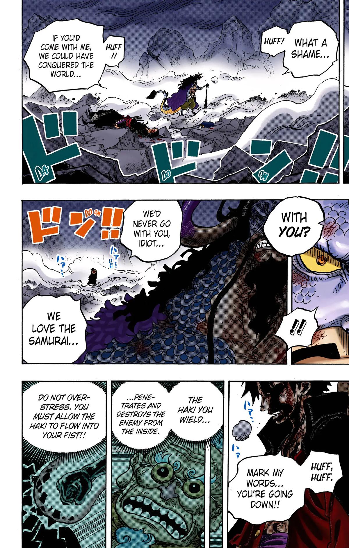 One Piece (Color) Chapter 1010 11