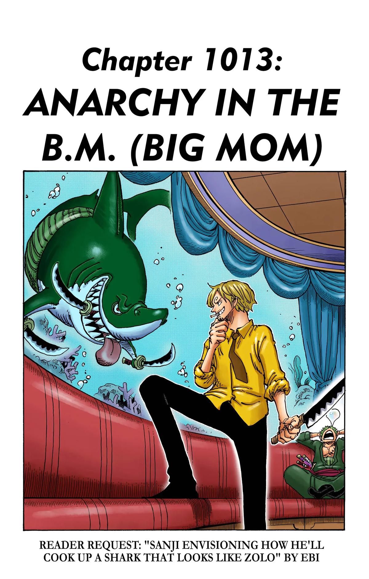 One Piece (Color) Chapter 1013 1