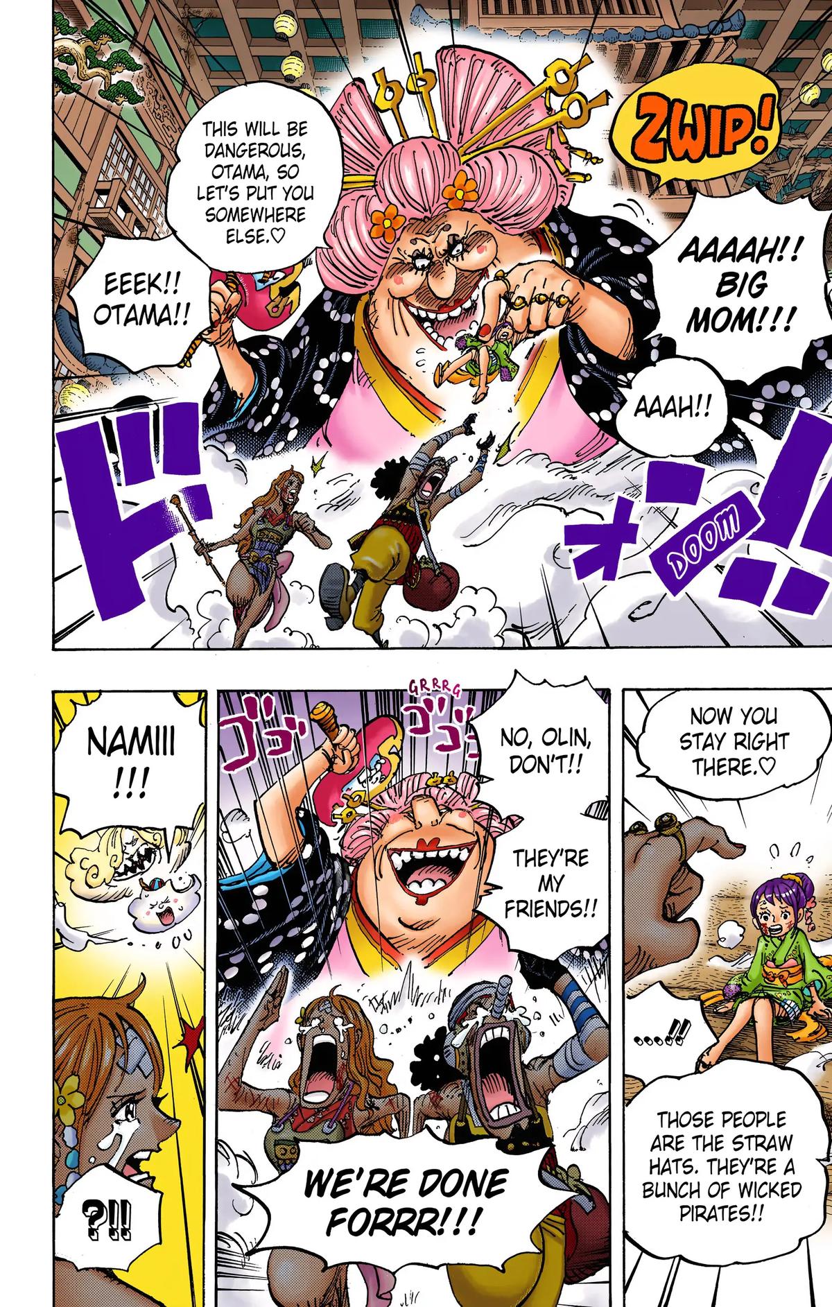 One Piece (Color) Chapter 1013 9