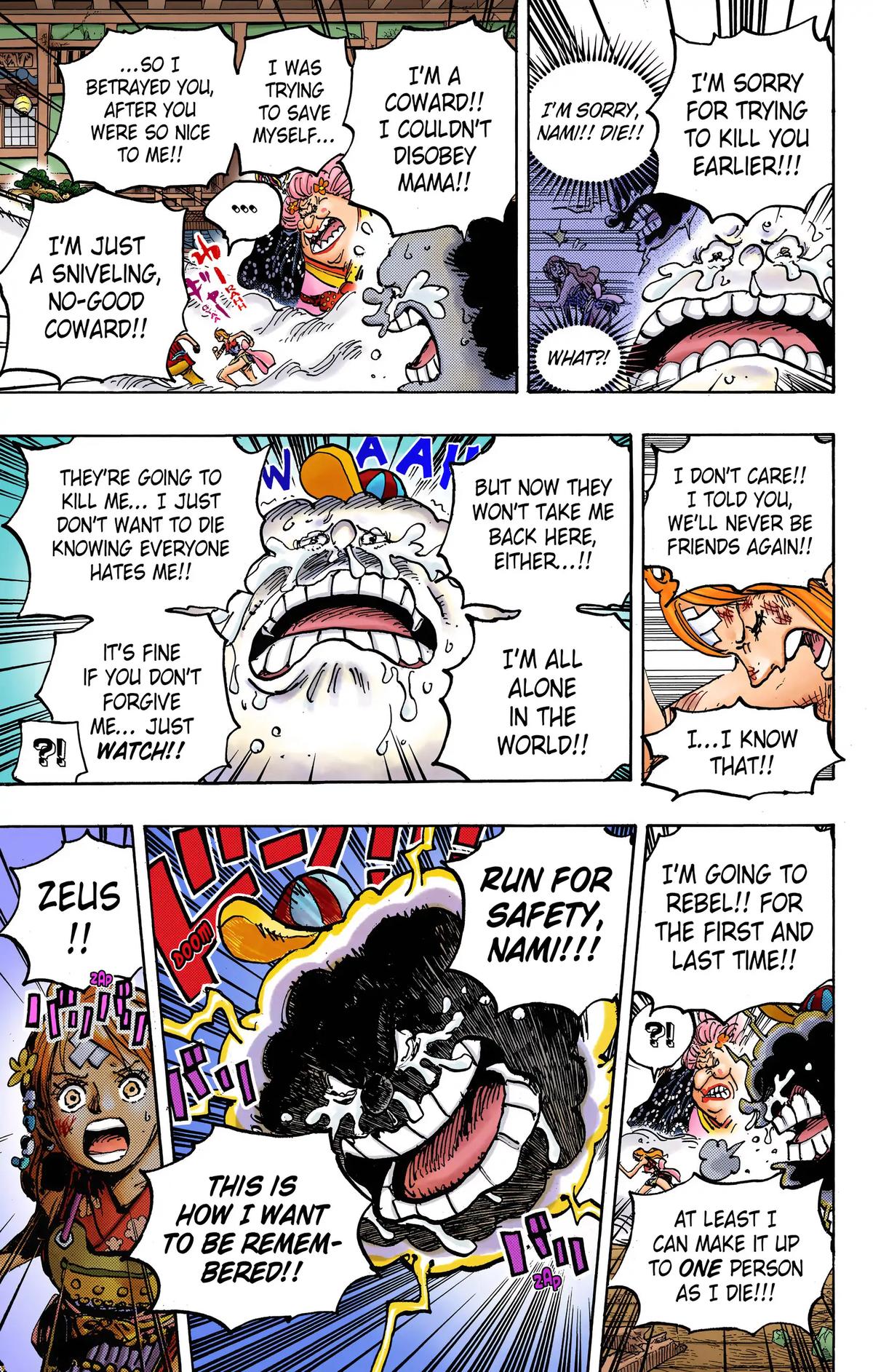 One Piece (Color) Chapter 1013 10
