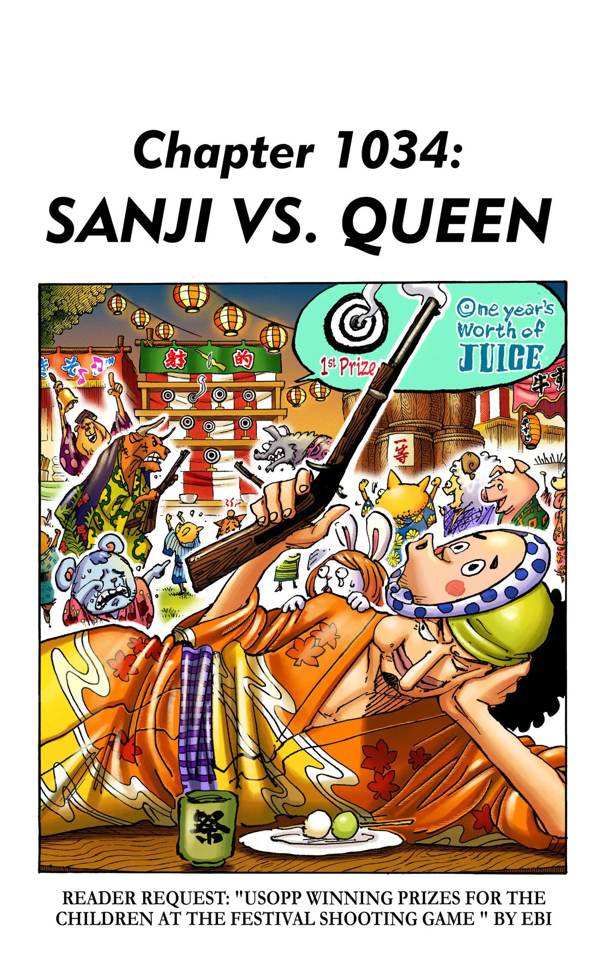 One Piece (Color) Chapter 1034 1