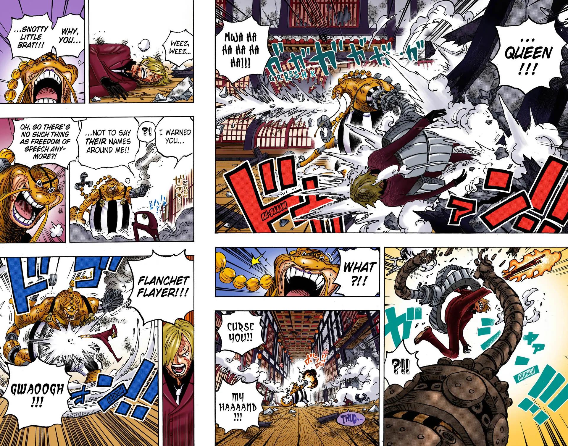 One Piece (Color) Chapter 1034 8