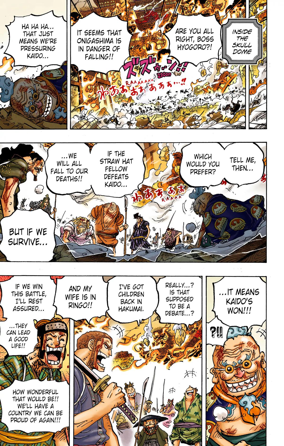 One Piece (Color) Chapter 1047 20