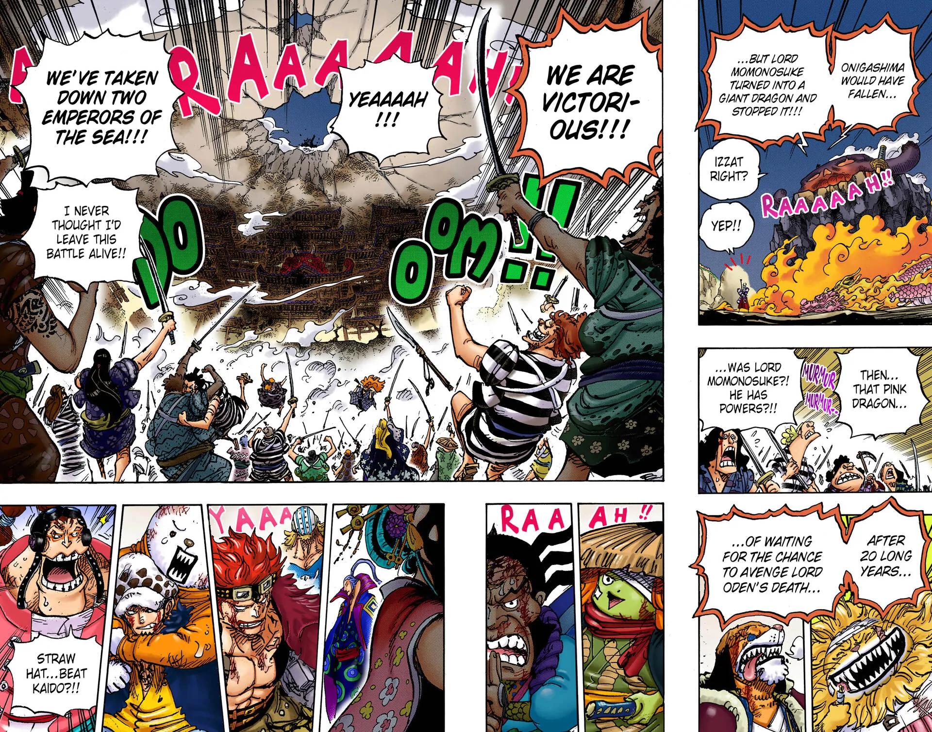 One Piece (Color) Chapter 1050 7