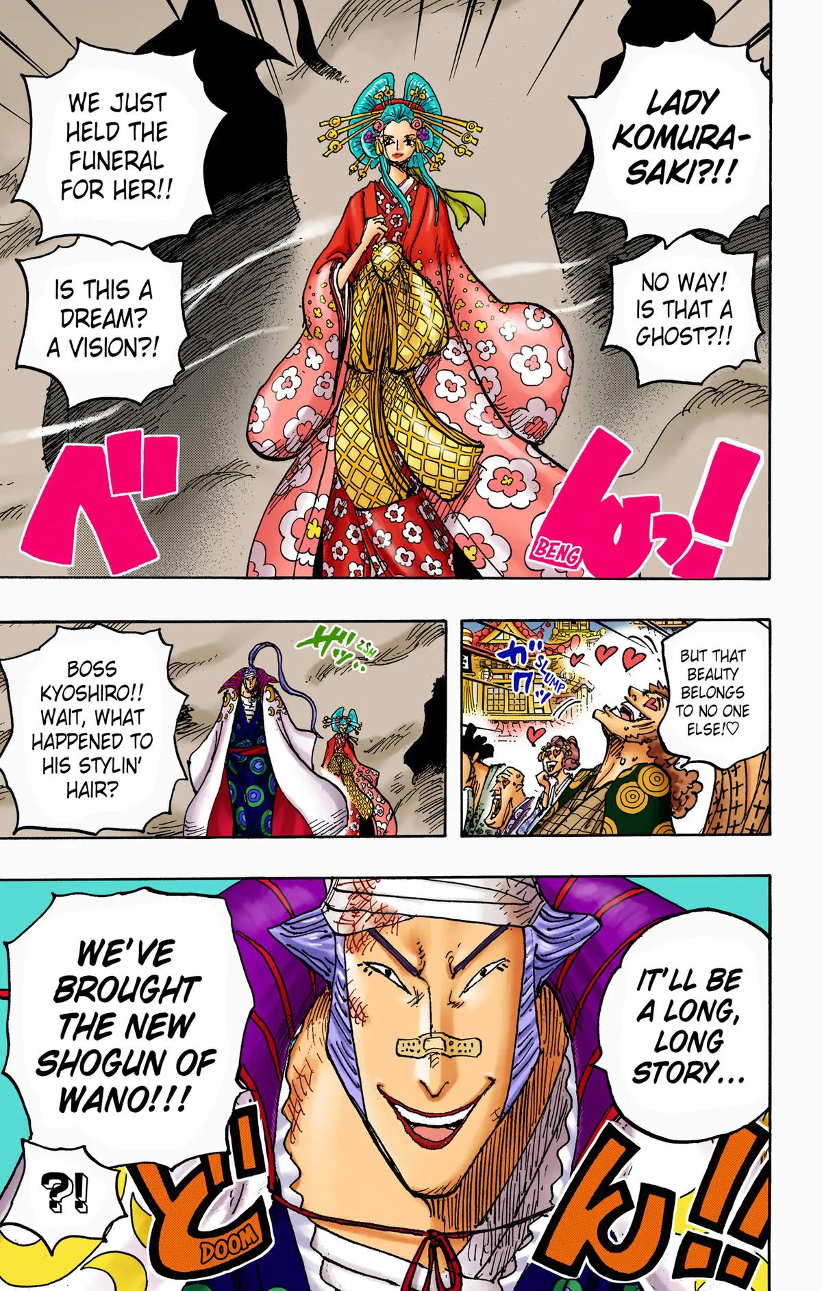 One Piece (Color) Chapter 1050 14