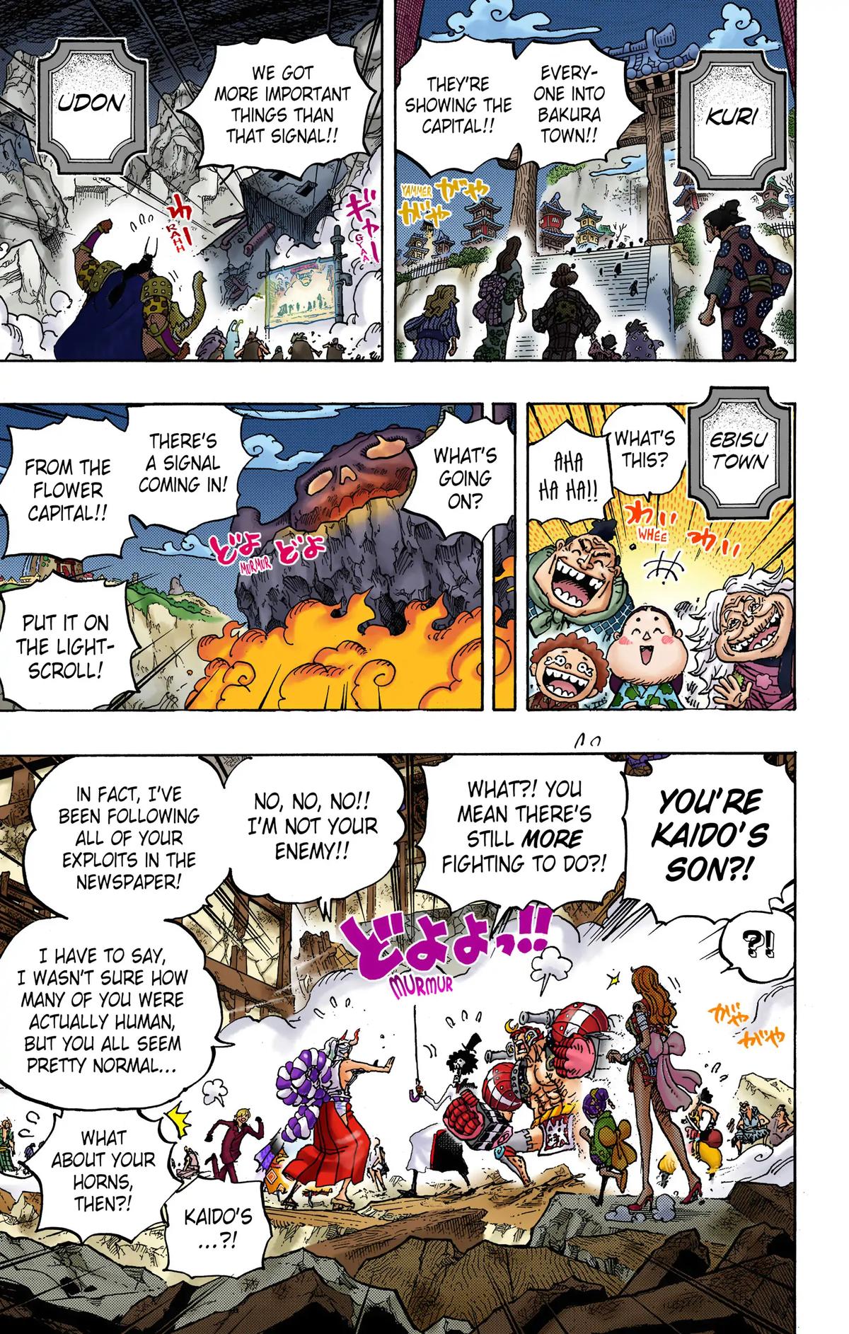 One Piece (Color) Chapter 1051 5