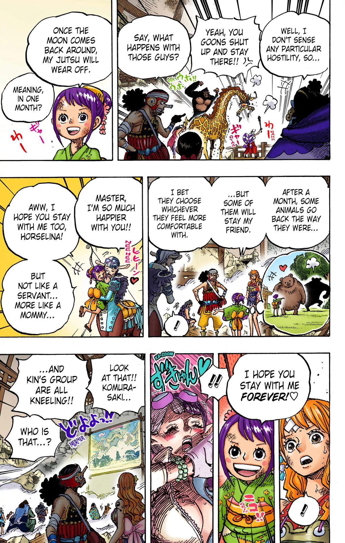 One Piece (Color) Chapter 1051 7