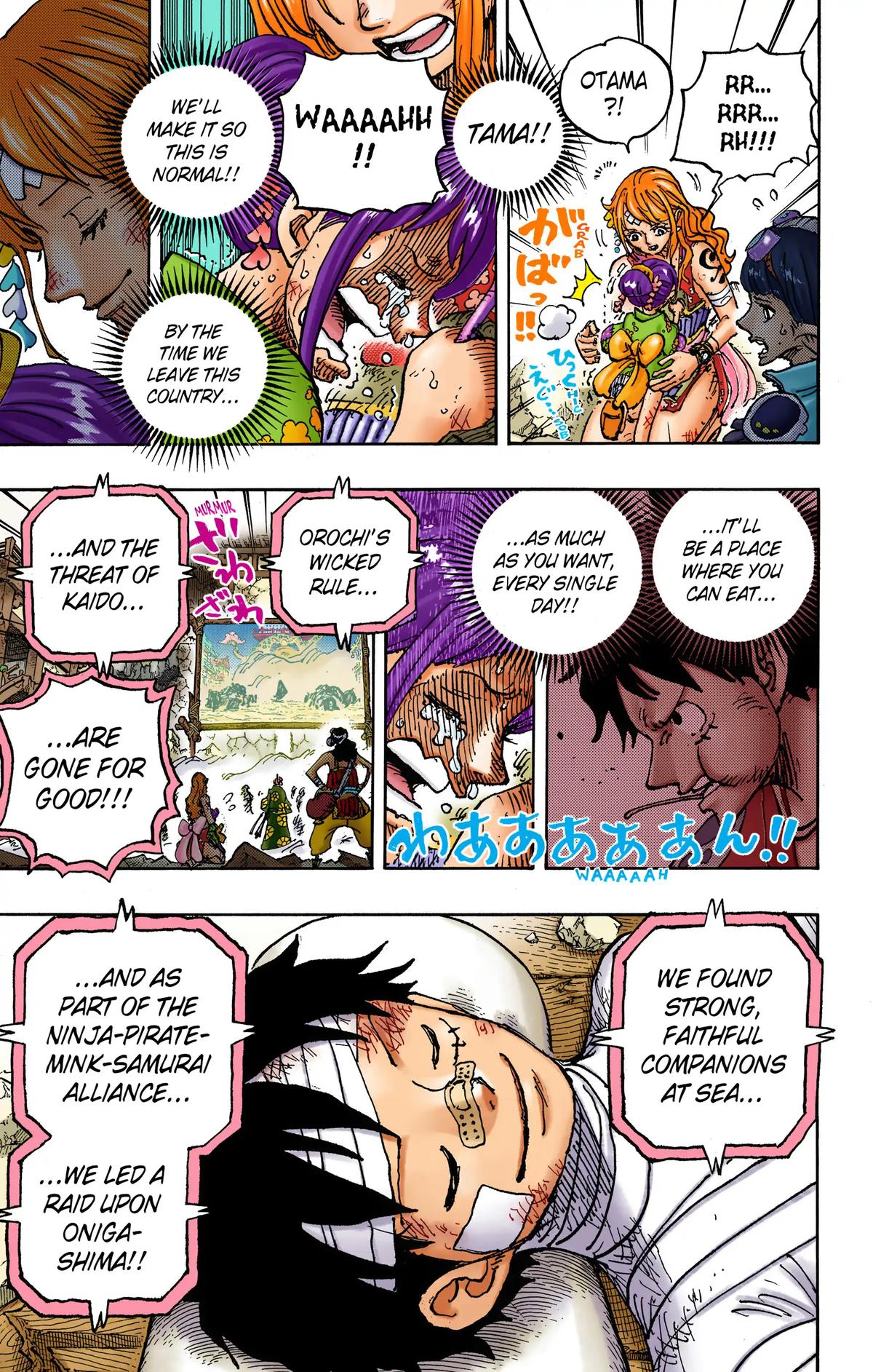 One Piece (Color) Chapter 1051 11