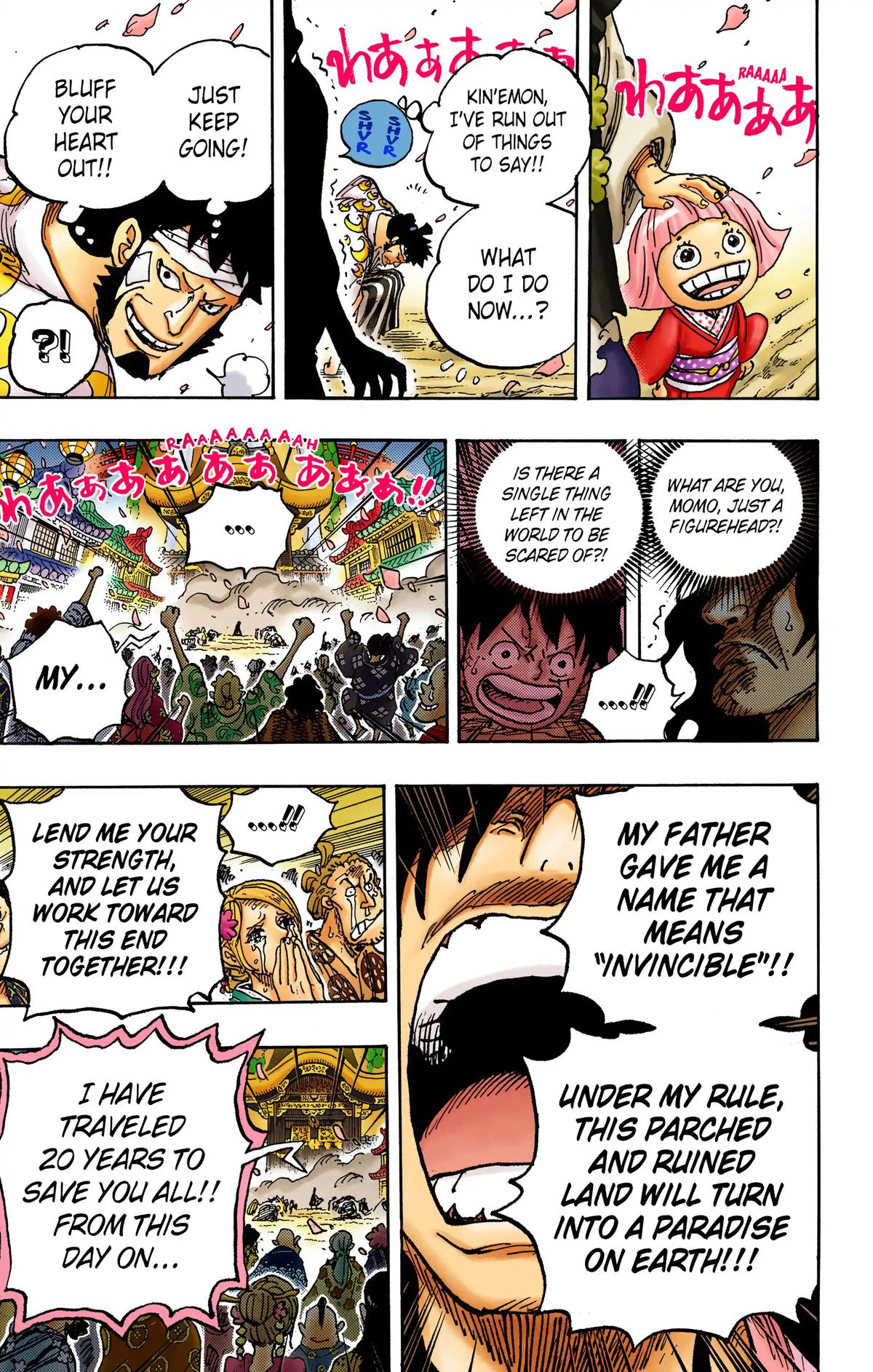 One Piece (Color) Chapter 1051 13