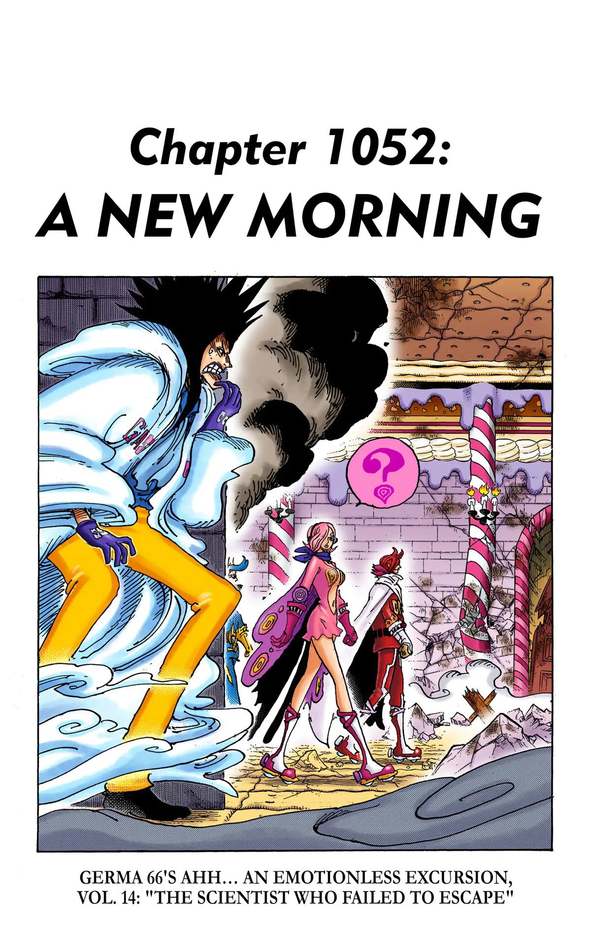 One Piece (Color) Chapter 1052 1