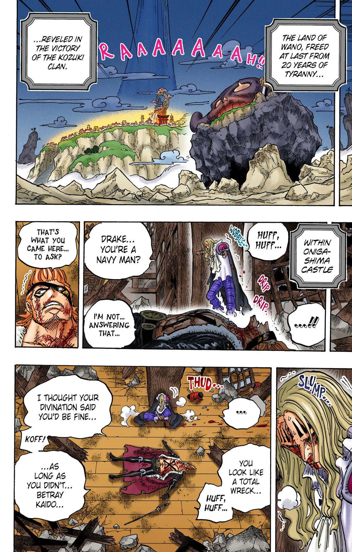 One Piece (Color) Chapter 1052 4